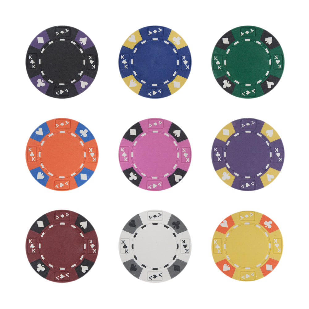 Ace King Suited 14 Gram Poker Chips (25 Pack)