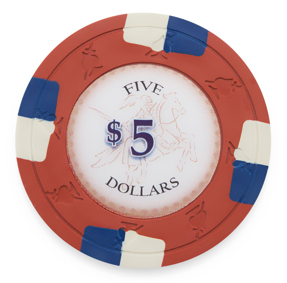 Poker Knights 13.5-gram Poker Chips (25-pack) - Clay Composite