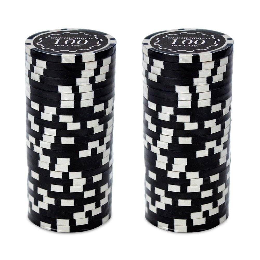 Eclipse 14-gram Poker Chips (25-pack) - Clay Composite