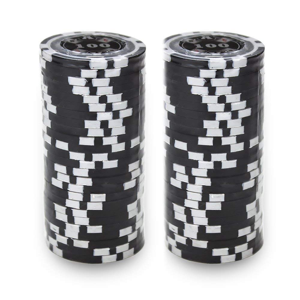 Ace Casino 14-Gram Poker Chips (25-pack) - Clay Composite