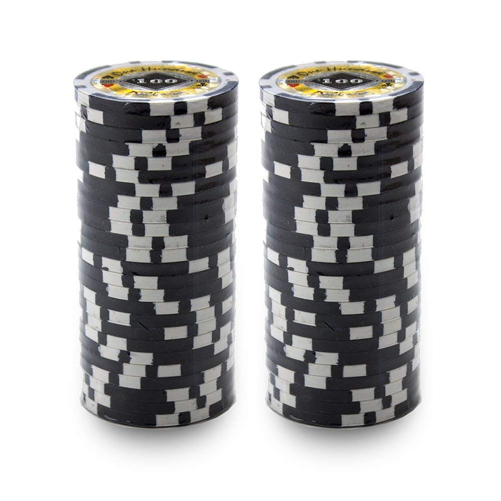 Black Diamond 14-Gram Poker Chips (25 Pack)