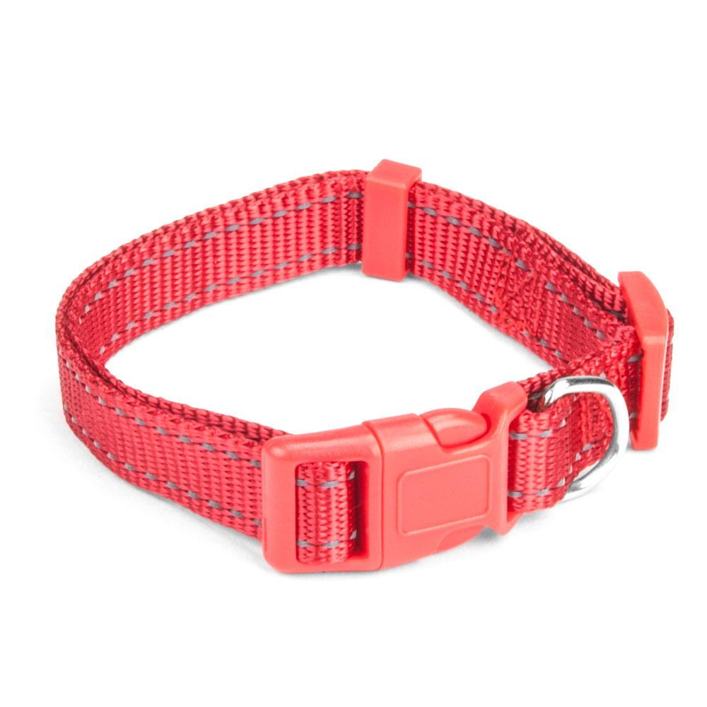Adjustable Pet Collars - Reflective Threading