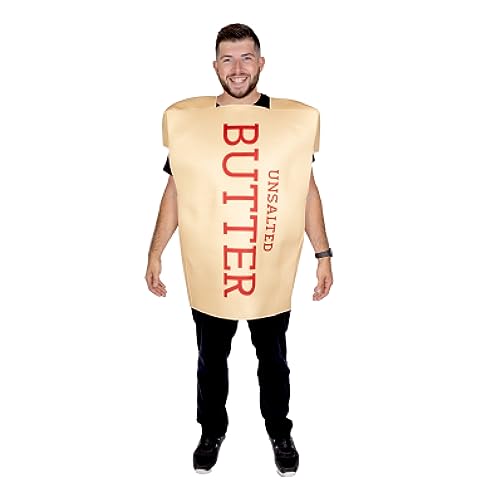 Unsalted Butter Halloween Costume - Adult Unisex Costume - One Size