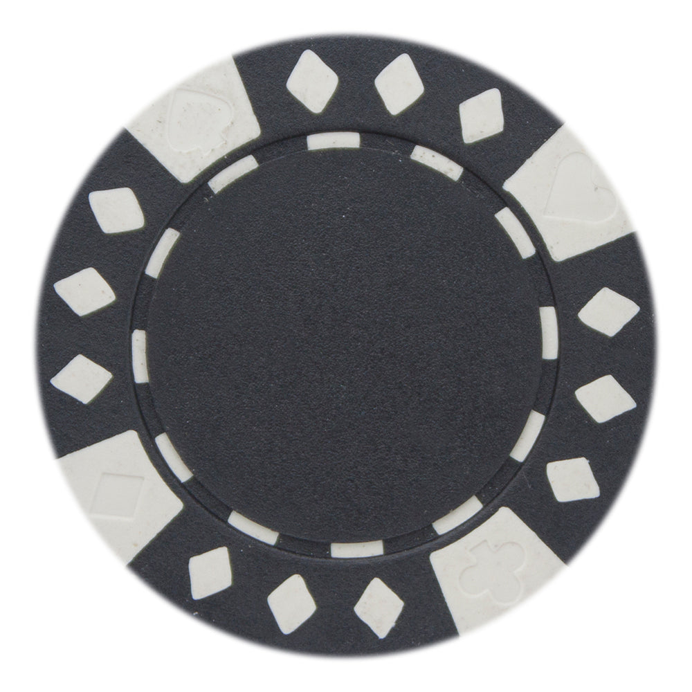 Diamond Suited 12.5-gram Poker Chips (25-pack)
