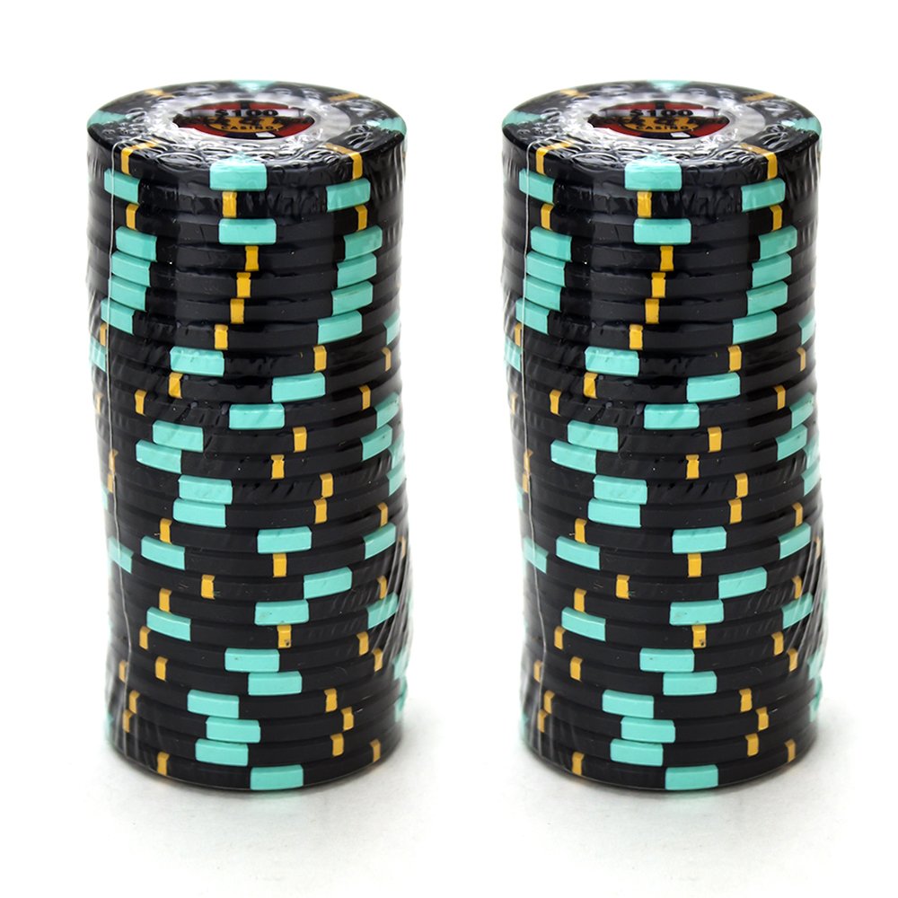 Rock & Roll 13.5-gram Poker Chips (25-pack) - Clay Composite