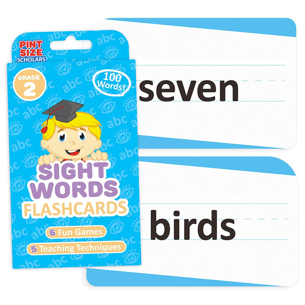 Sight Words Flashcards, Second Grade
