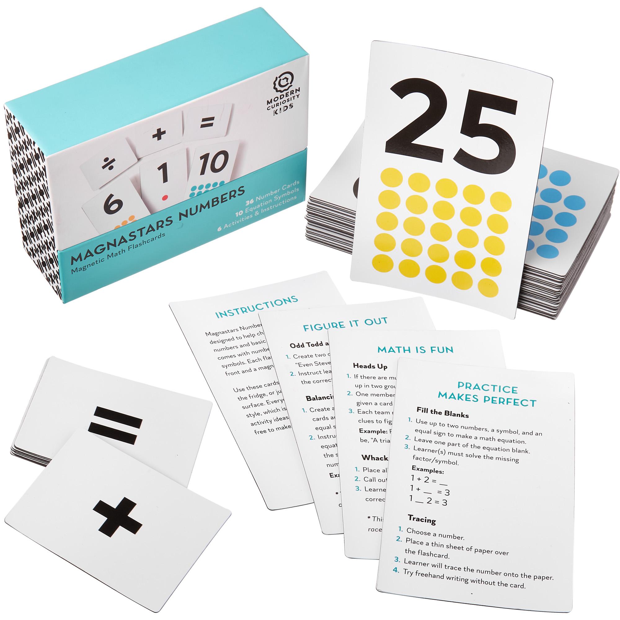 Magnastars Number Flashcards