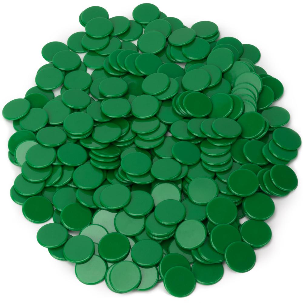 Solid Bingo Chips, 3/4-inch