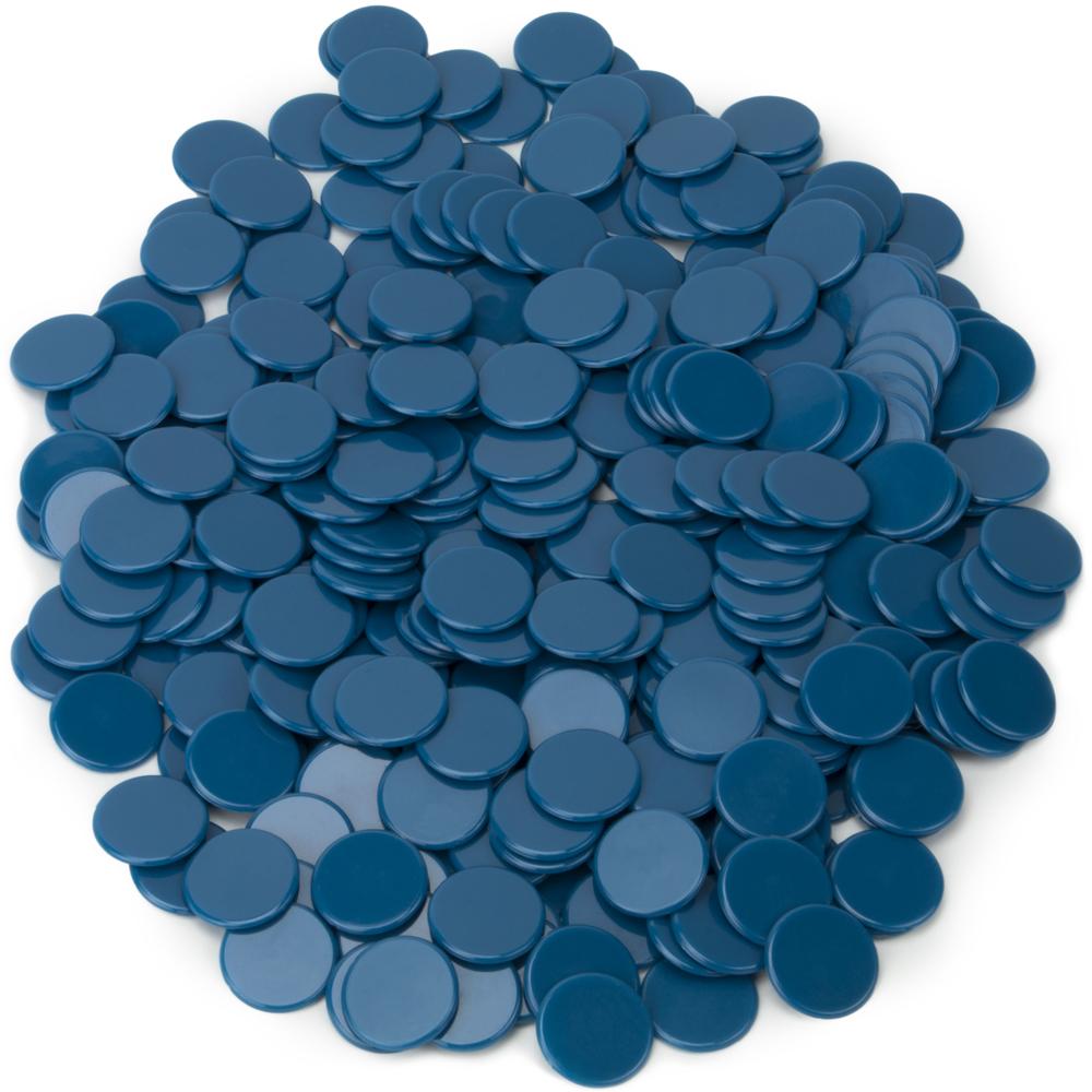 Solid Bingo Chips, 3/4-inch