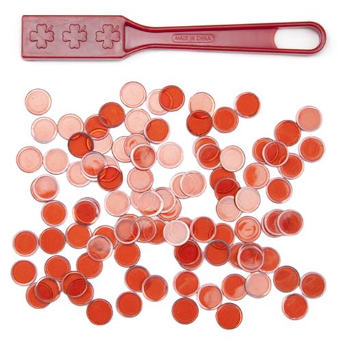 Magnetic Bingo Wand Set - Includes 100 Magnetic Bingo Chip