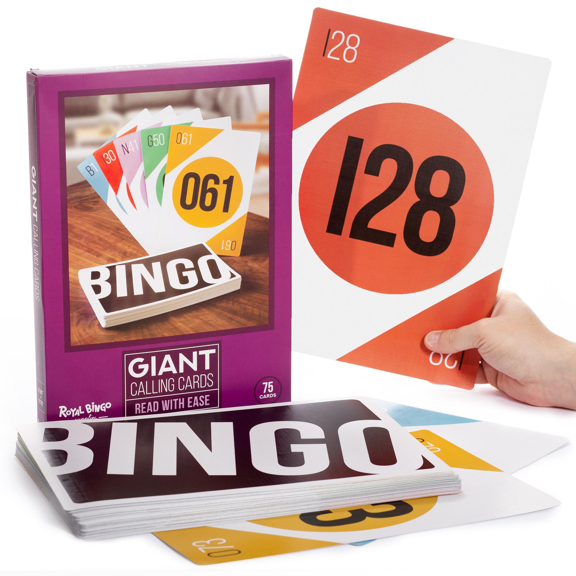 Giant Bingo Calling Cards