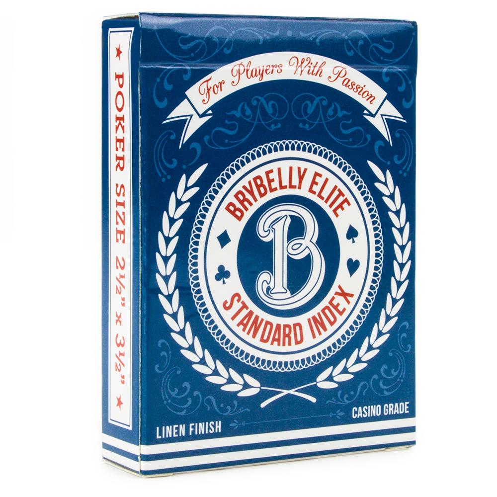 Brybelly Elite Playing Cards, Blue