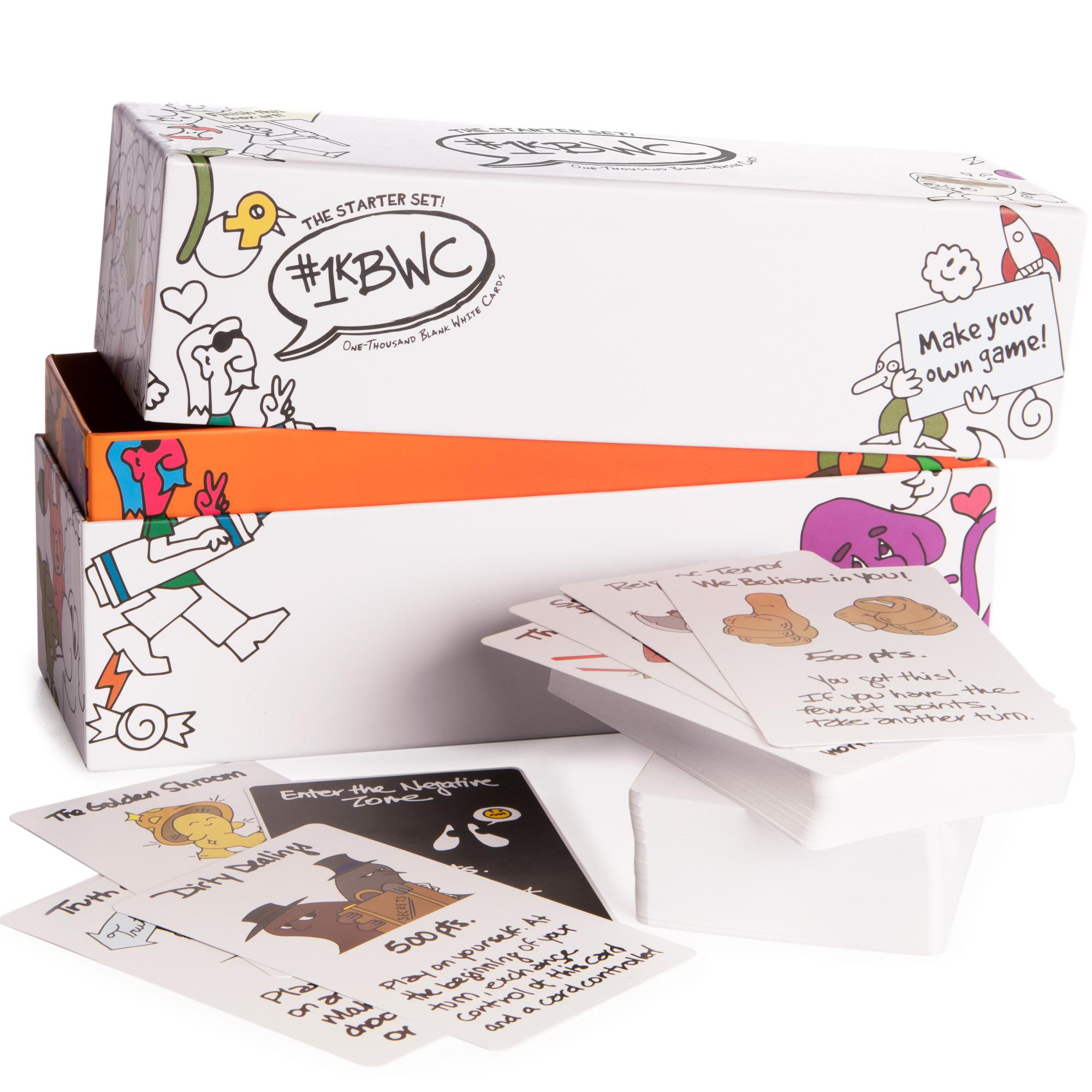 1KBWC: 1000 Blank White Cards