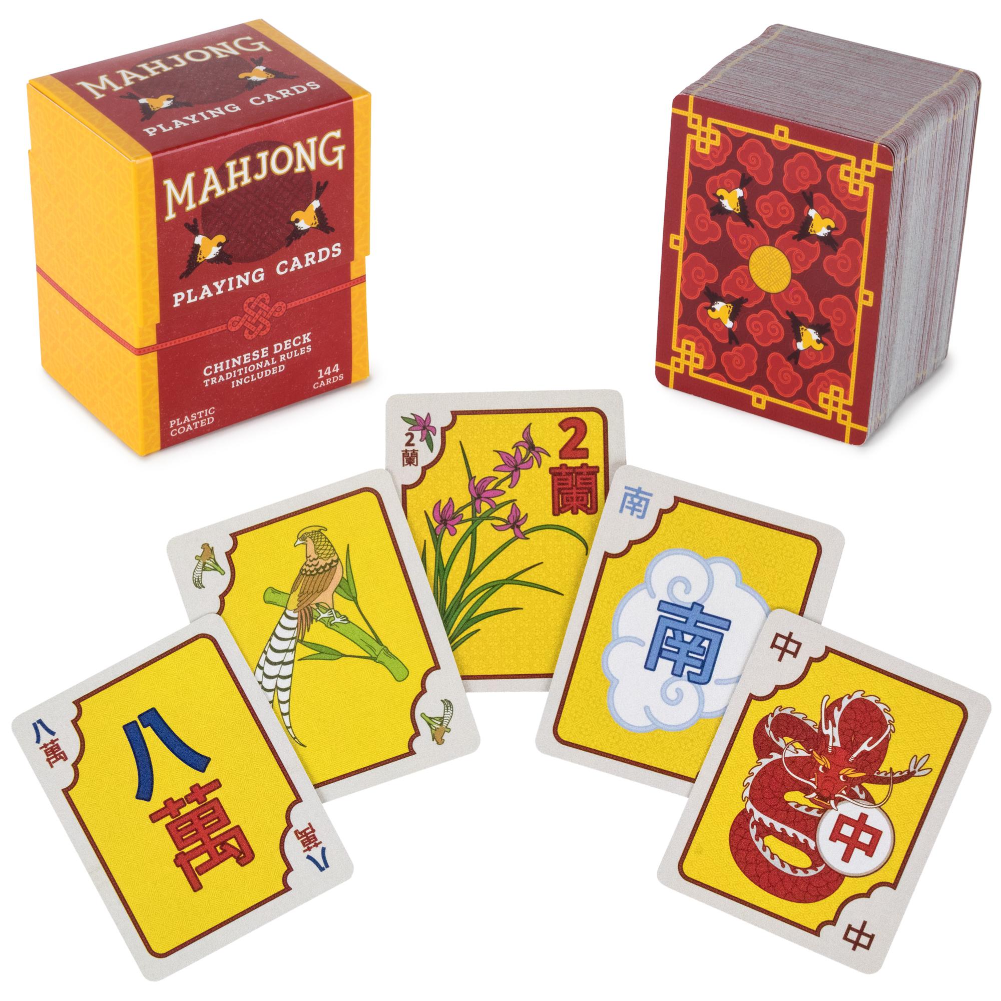 Chinese Mahjong Playing Cards
