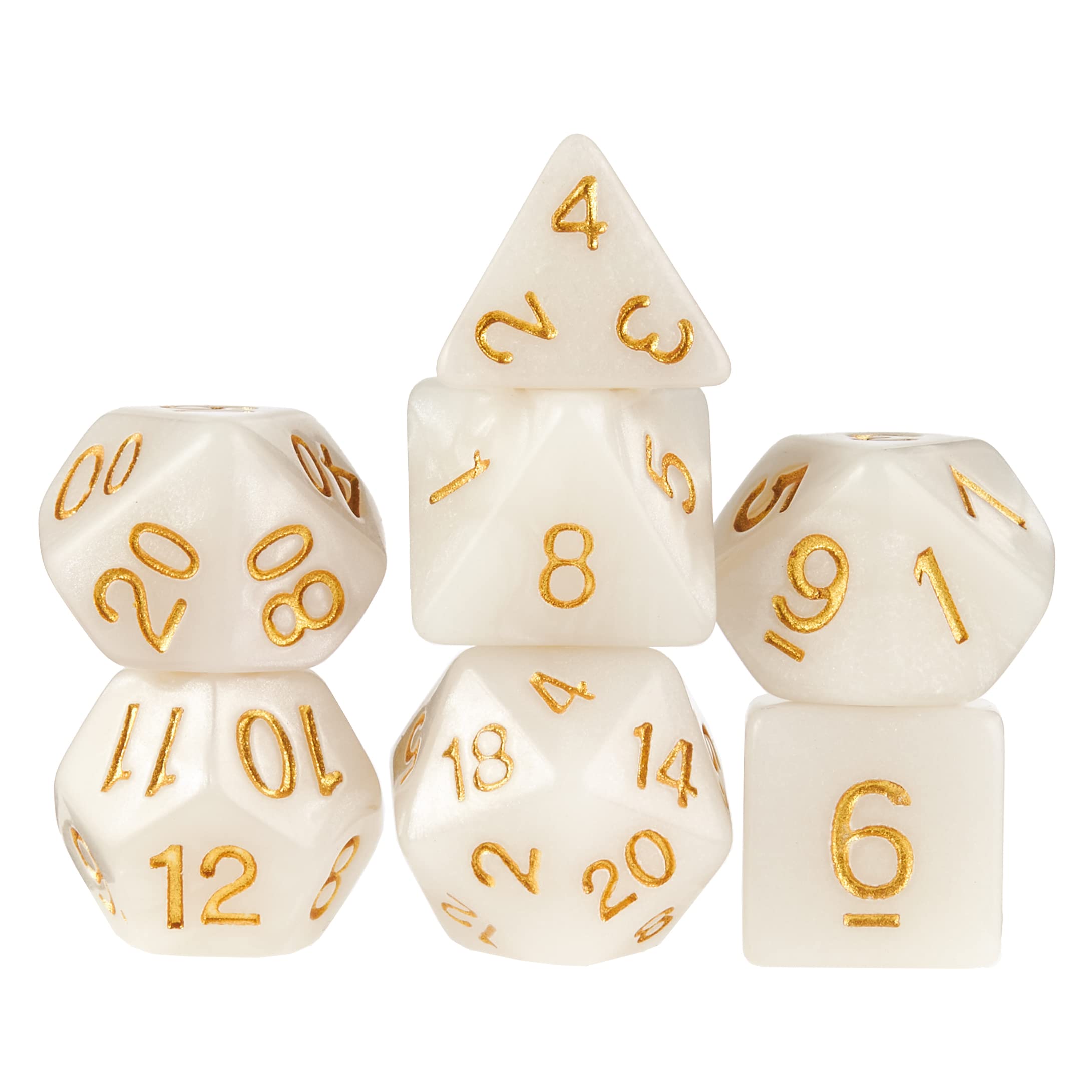 Wiz Dice Series I: Polyhedral Dice Set, Forbidden Treasure