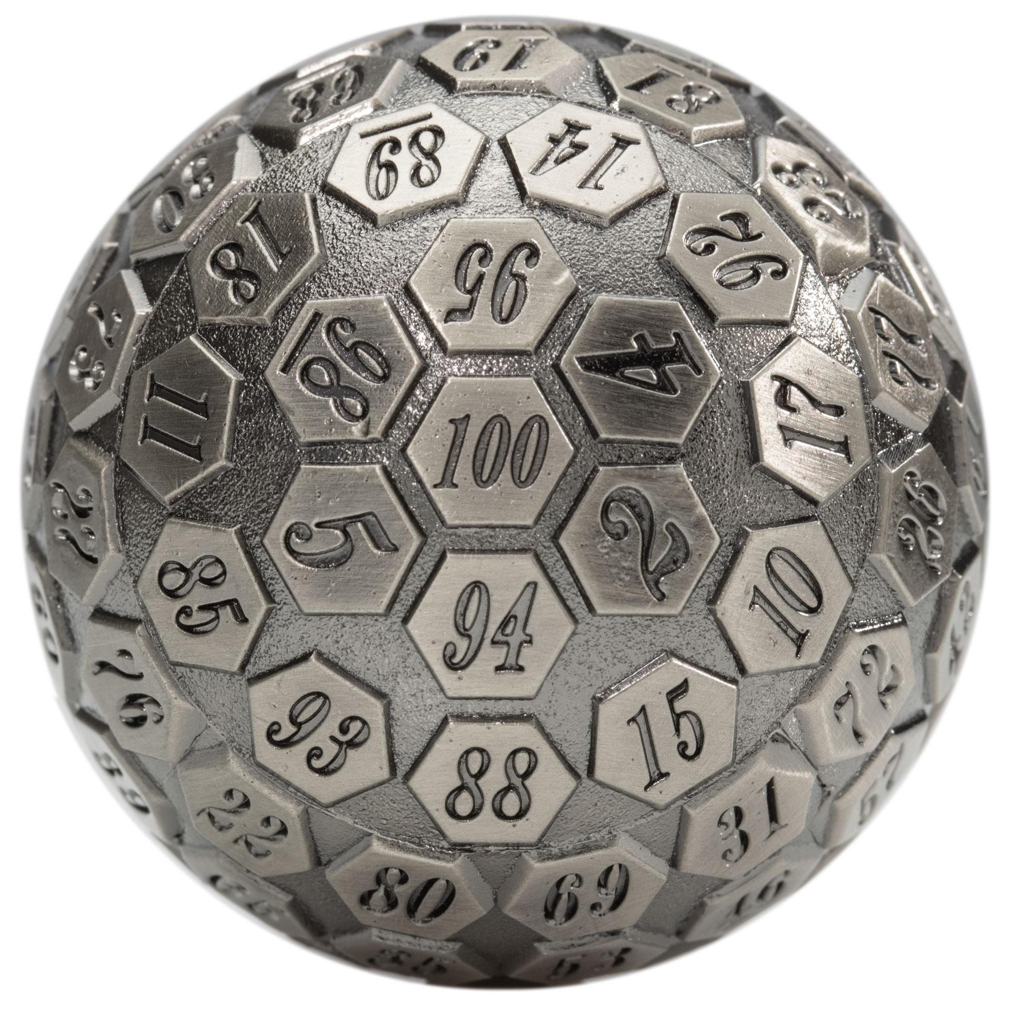 Orb of Predestined Fate d100, Ancient Silver