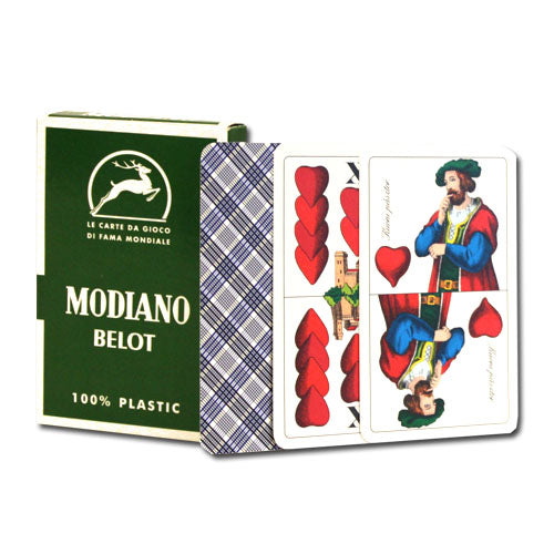 Modiano Belot Italian Regional Plastic Playing Cards