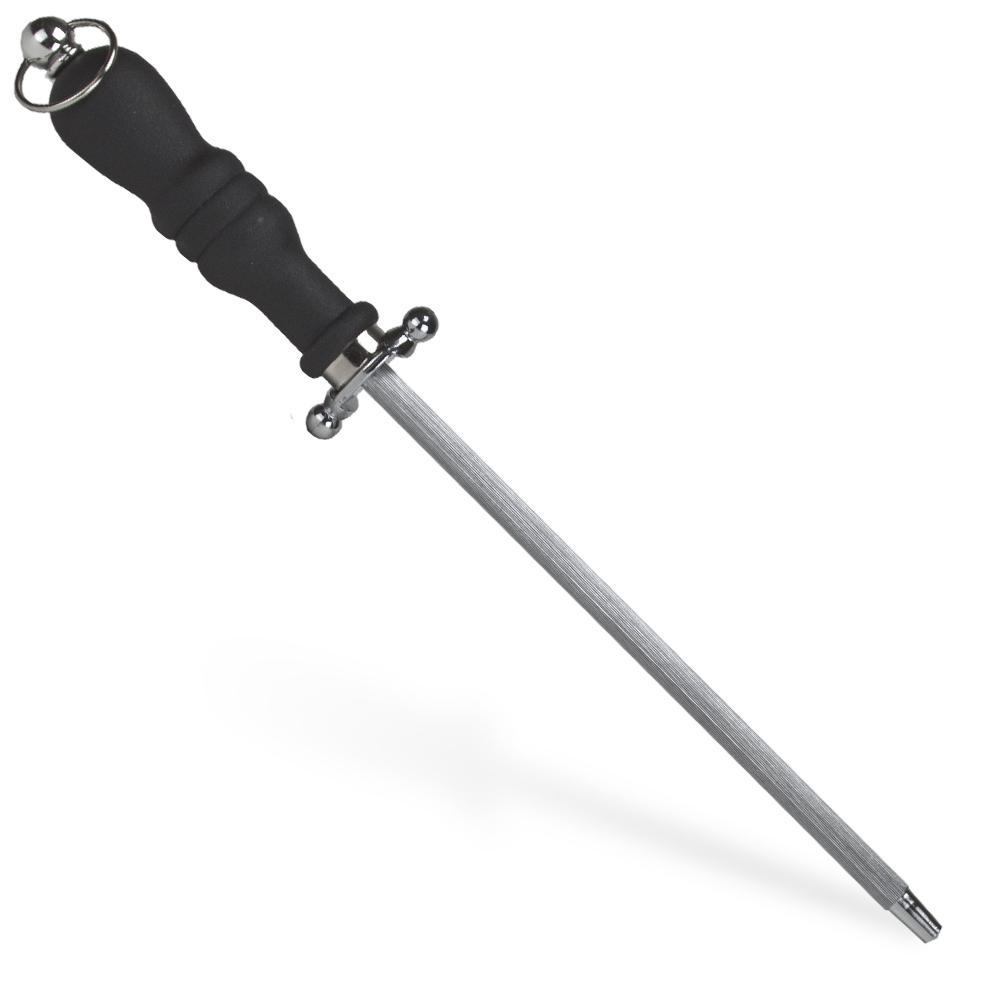 Steel Honing Rod (8-inch) - Ergonomic Handle and Safety Guard Sale