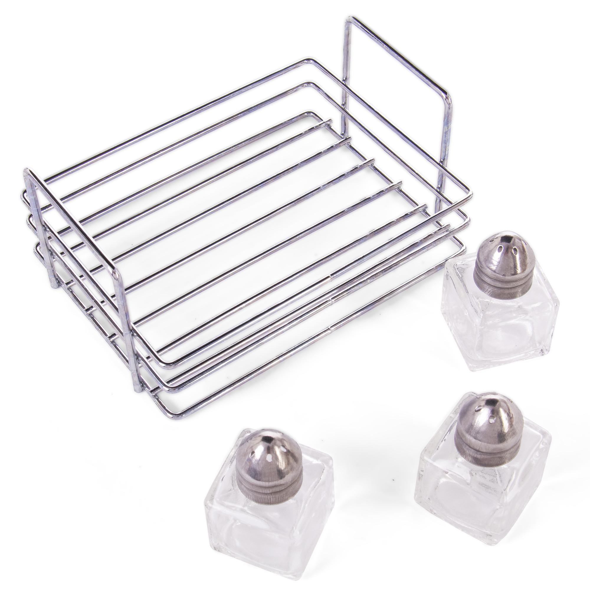 Mini Salt and Pepper Shakers Rack