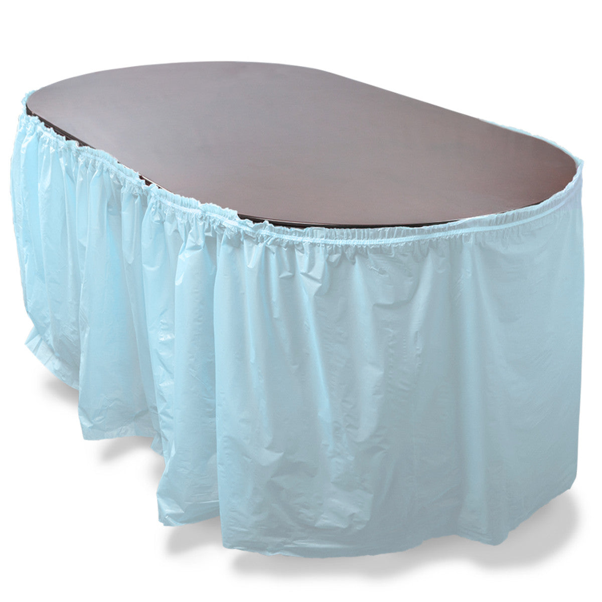 Plastic Table Skirt - 14 to 20-foot