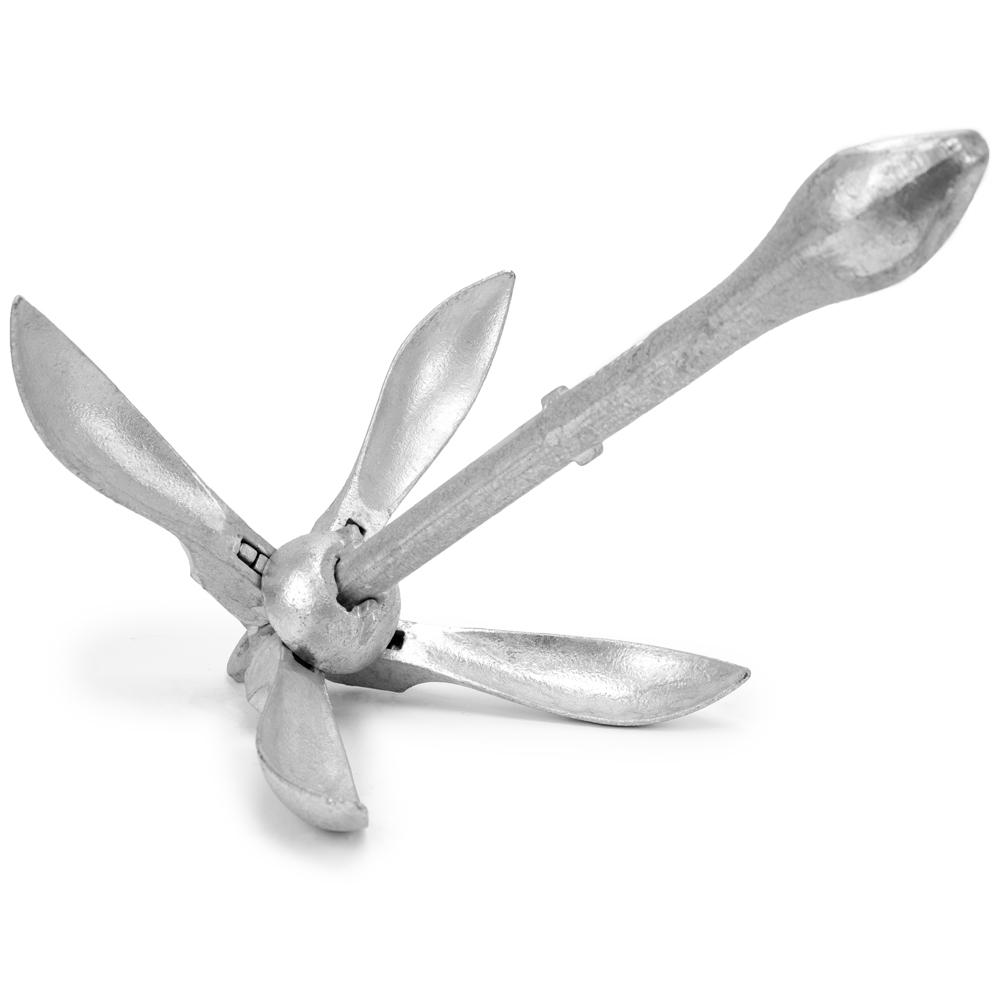 Folding Grapnel Boat Anchor, 9 lbs.