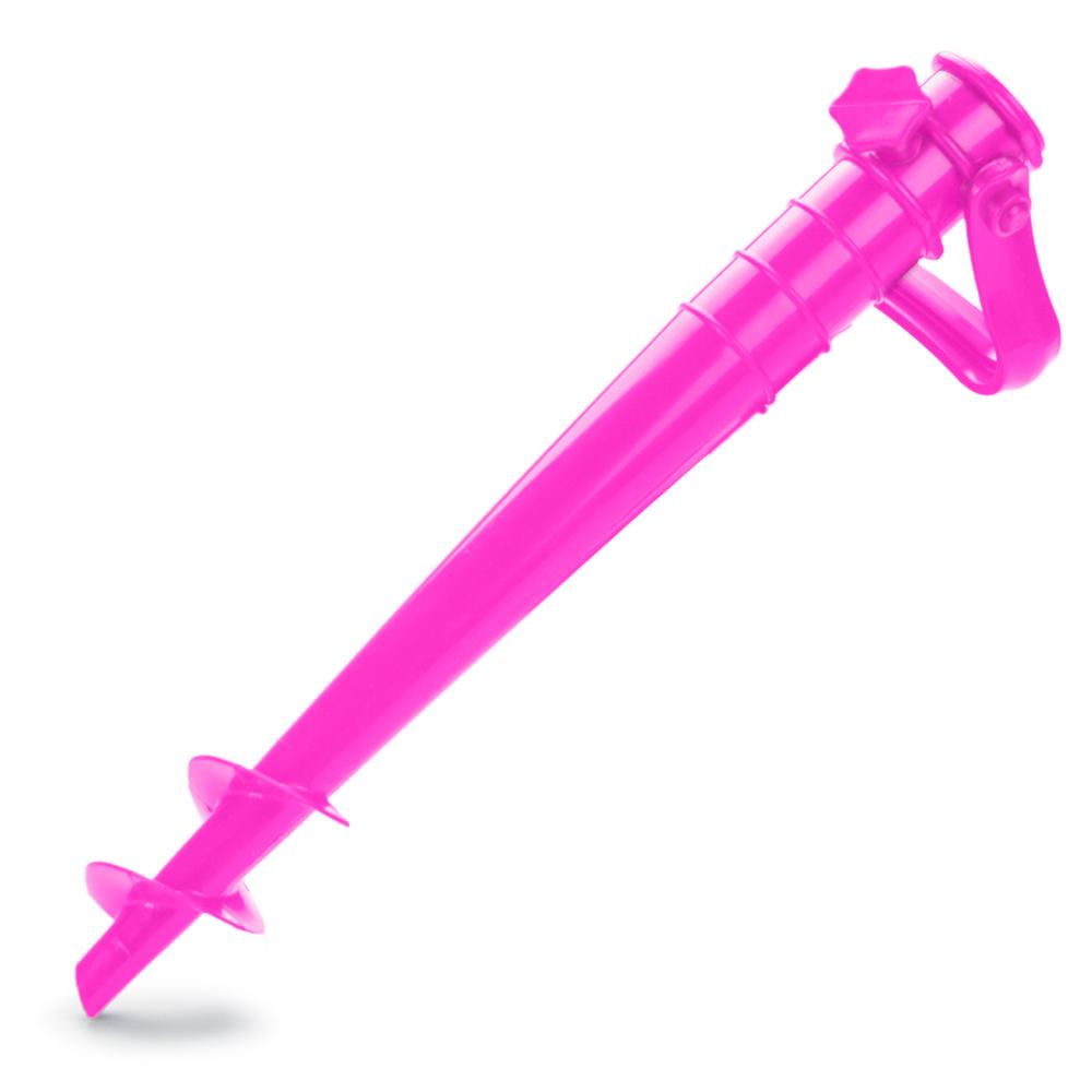 Plastic Beach Umbrella Sand Anchor, Pink