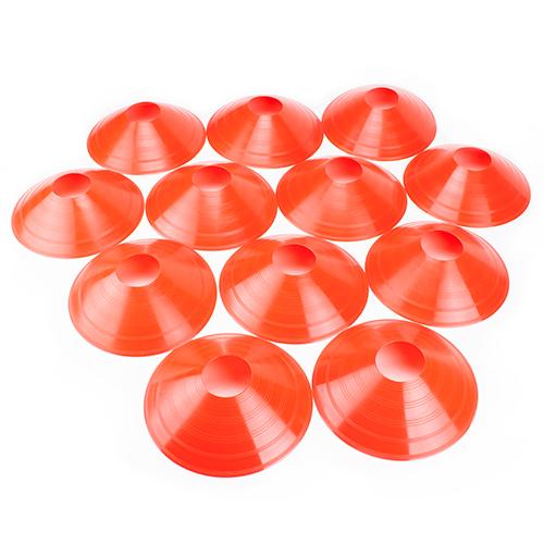 Safe-step Practice Cones (12-pack) - 2-inch, Soft & Flexible