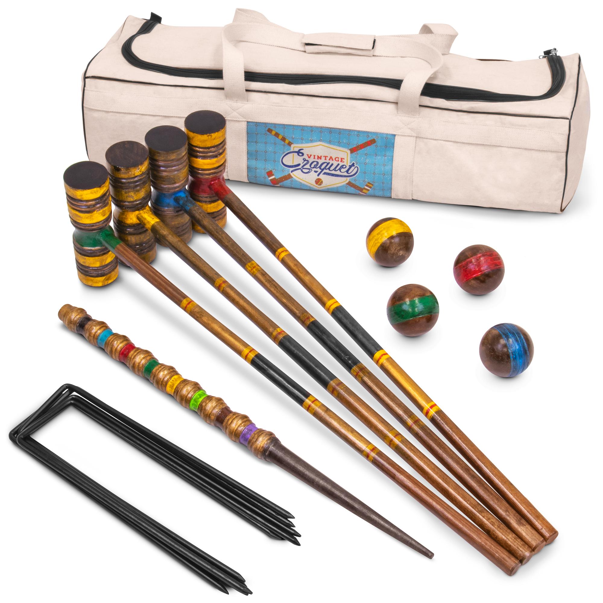 Vintage Croquet Set