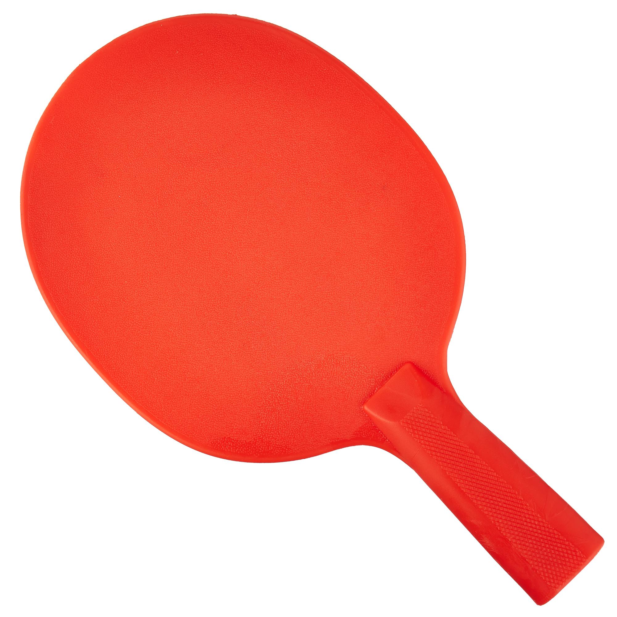 Plastic Table Tennis Paddle- Red