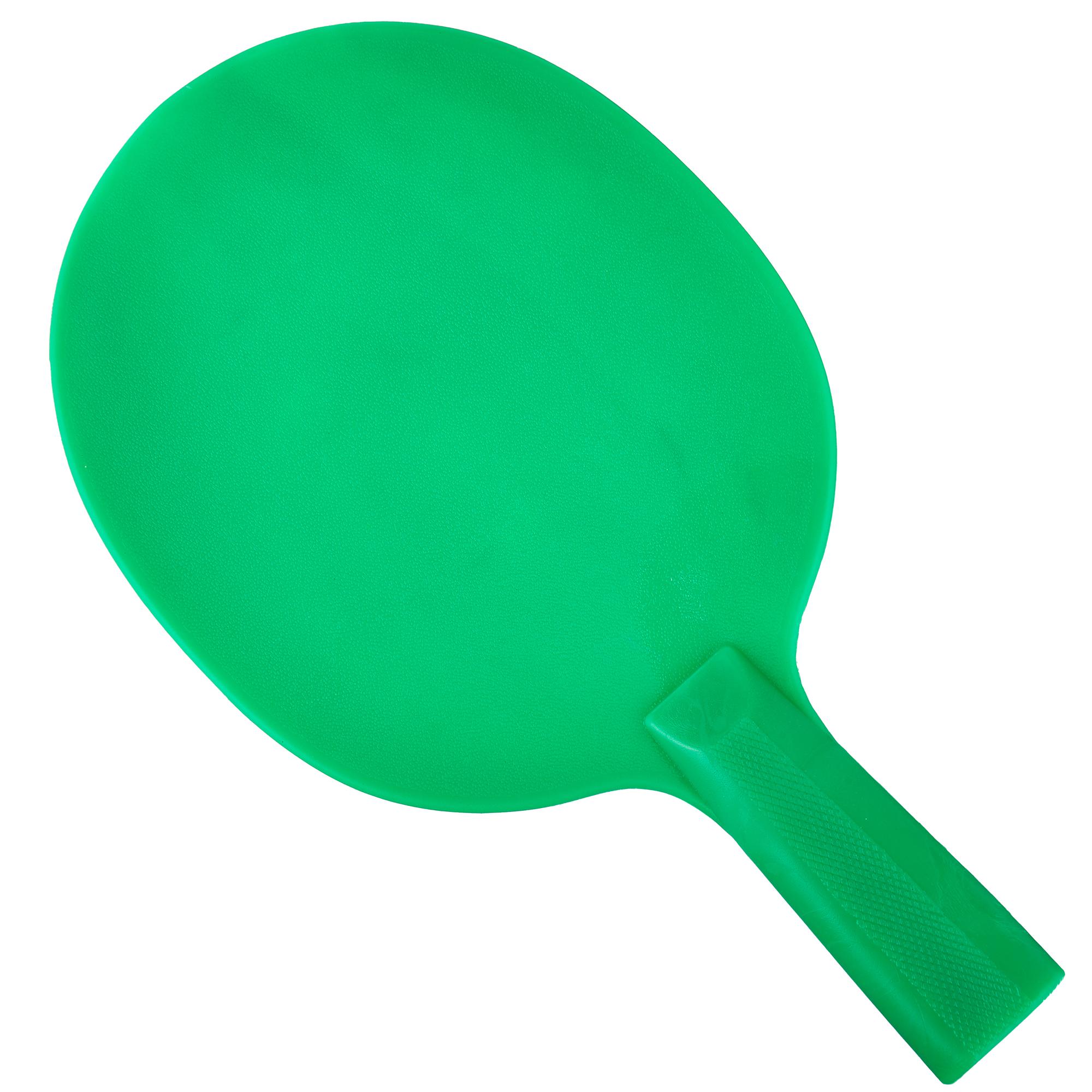 Plastic Table Tennis Paddle, Green