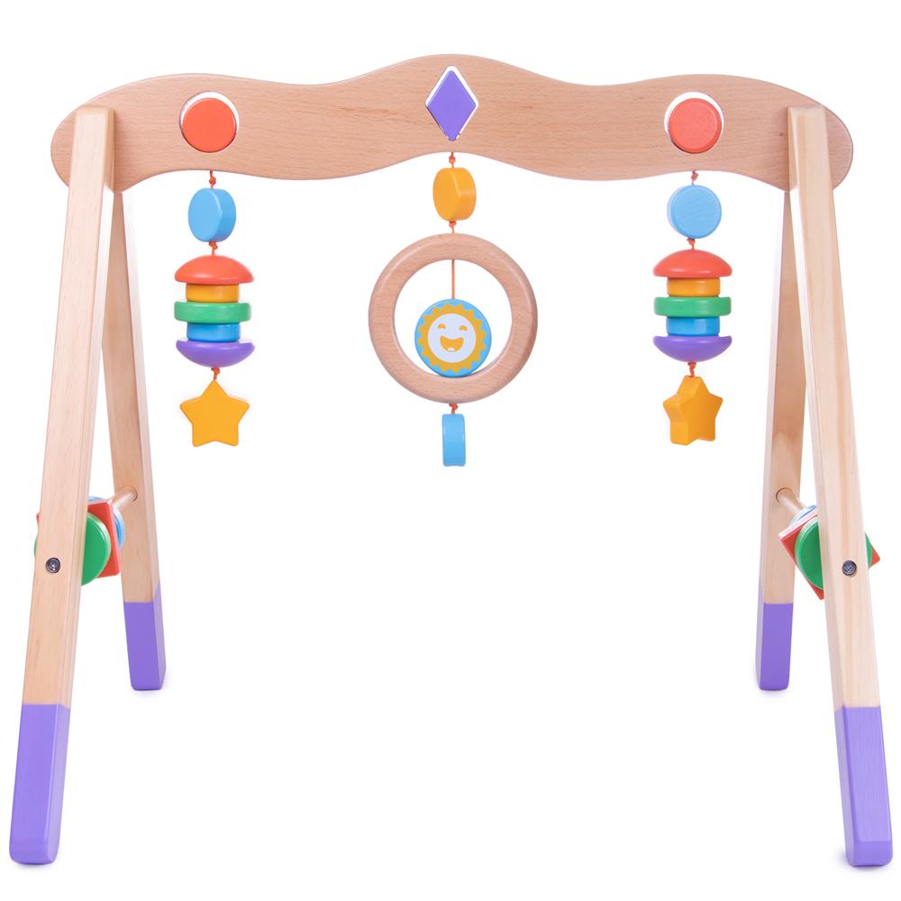 Little Olympians Wooden Baby Gym