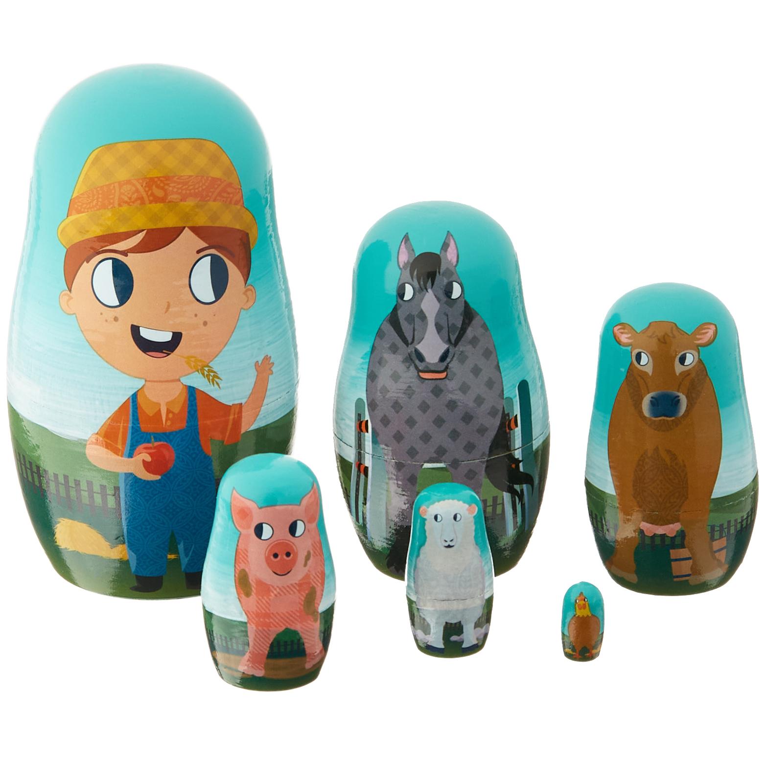 Barnyard Nesting Doll