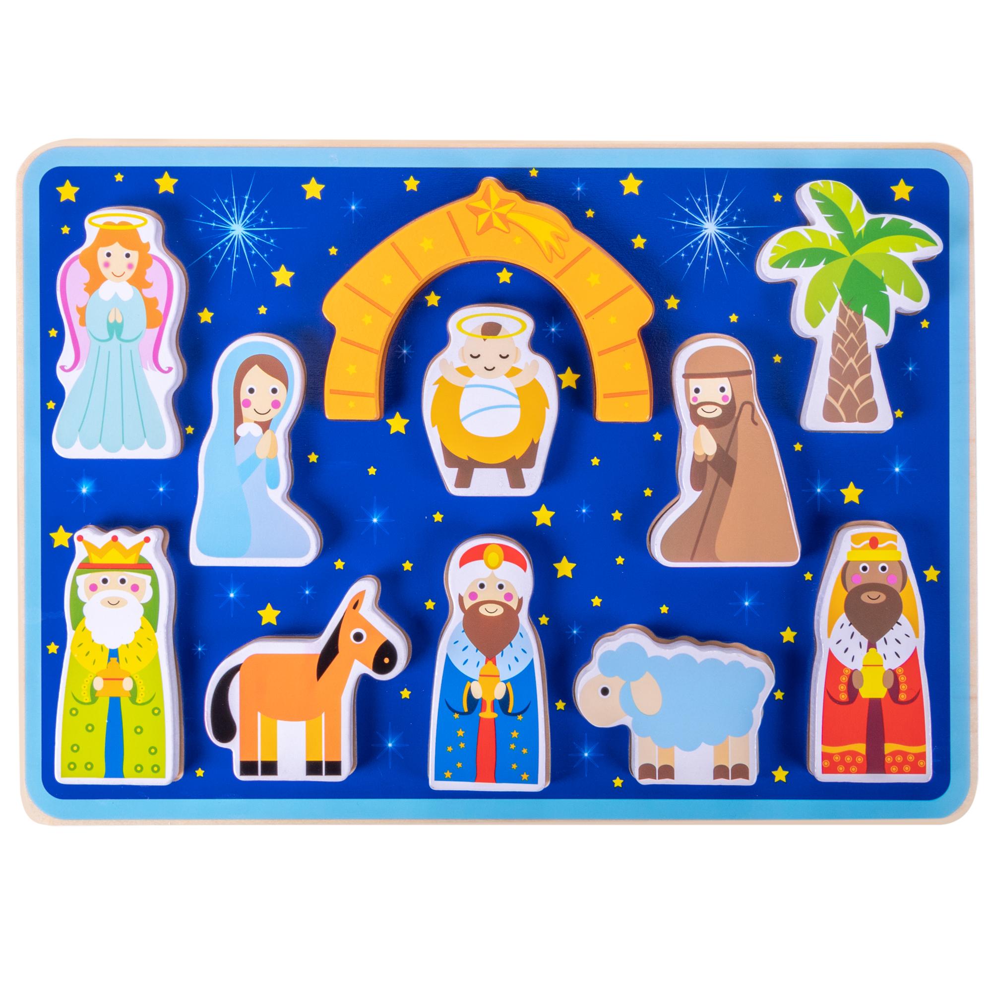 Piece on Earth Nativity Children's Puzzle