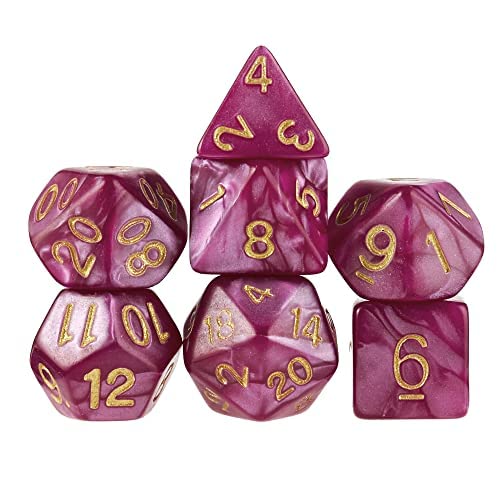 Wiz Dice Series II: Polyhedral Dice Set, Abyssal Mist