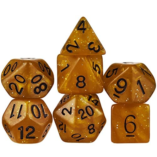 Wiz Dice Series II: Polyhedral Dice Set, Dwarven Brandy
