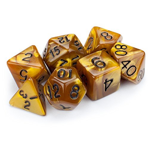 Wiz Dice Series II: Polyhedral Dice Set, Mountainheart