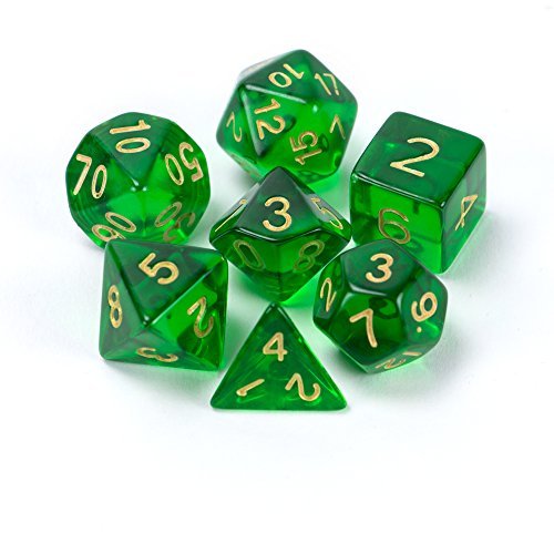 Wiz Dice Series II: Polyhedral Dice Set, Sylvan Spirits