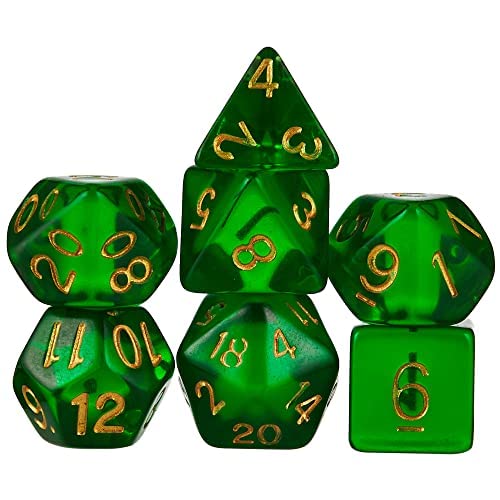 Wiz Dice Series II: Polyhedral Dice Set, Sylvan Spirits