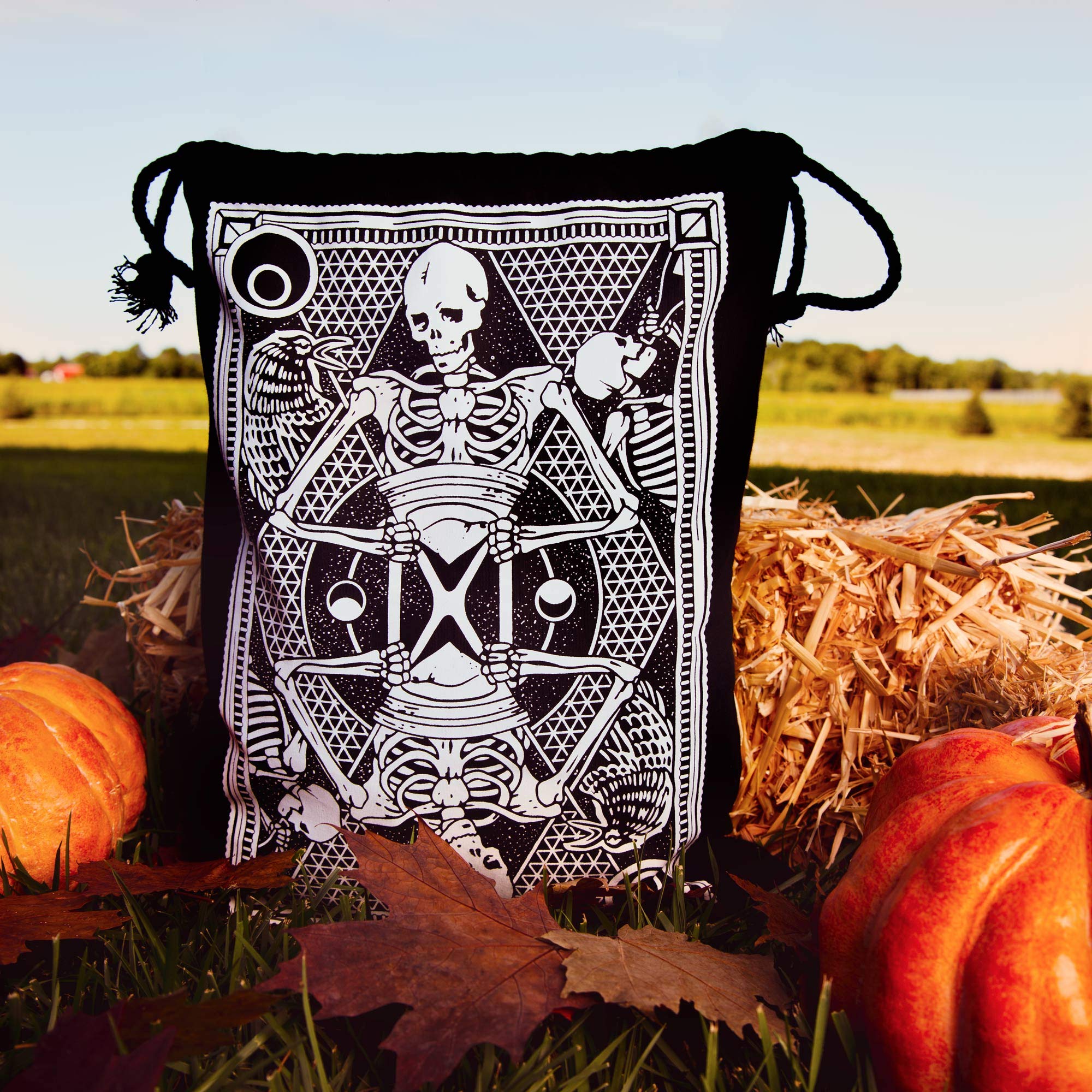 Sloth Canvas Trick or Treat Bag