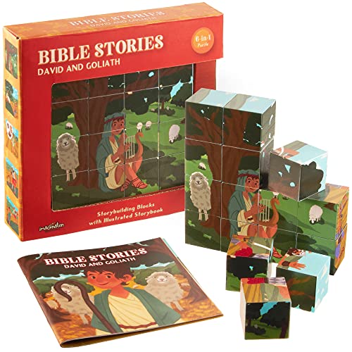 Bible Stories and Toddler Puzzles - David and Goliath