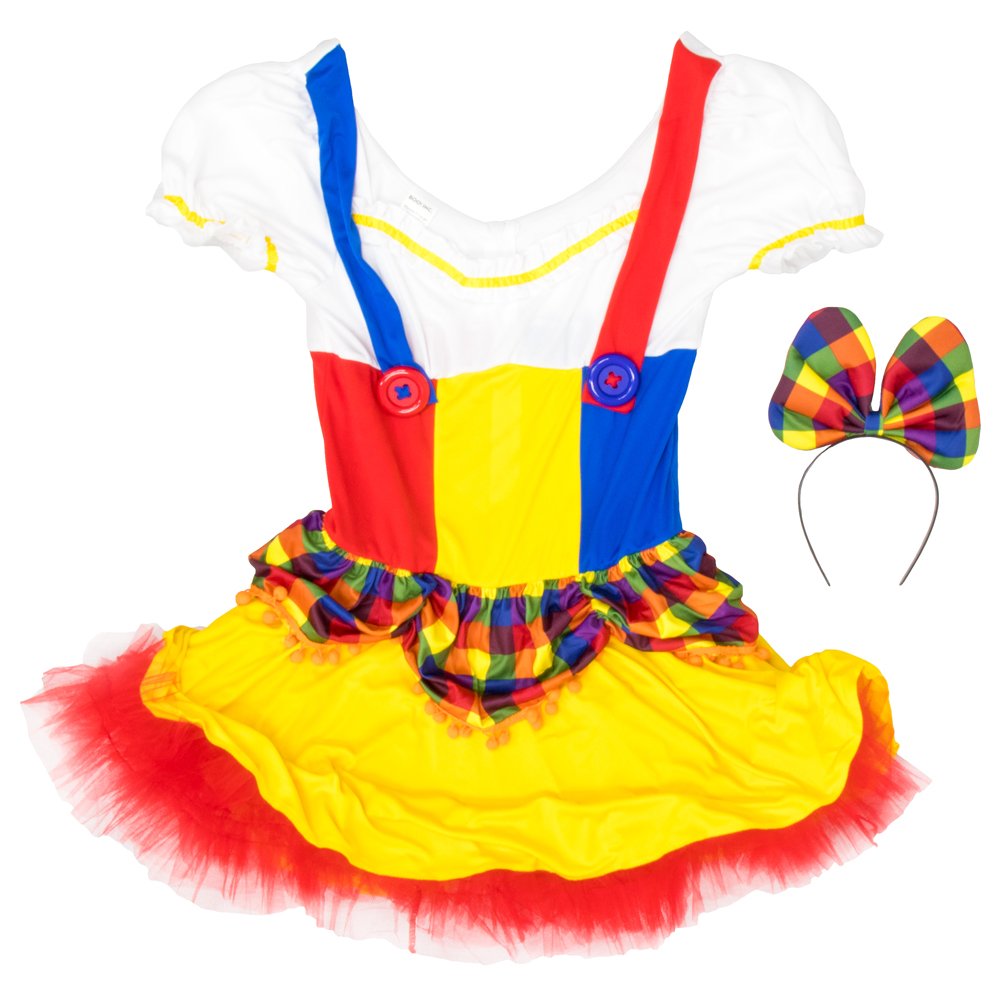 Women's Clown Adult Costume