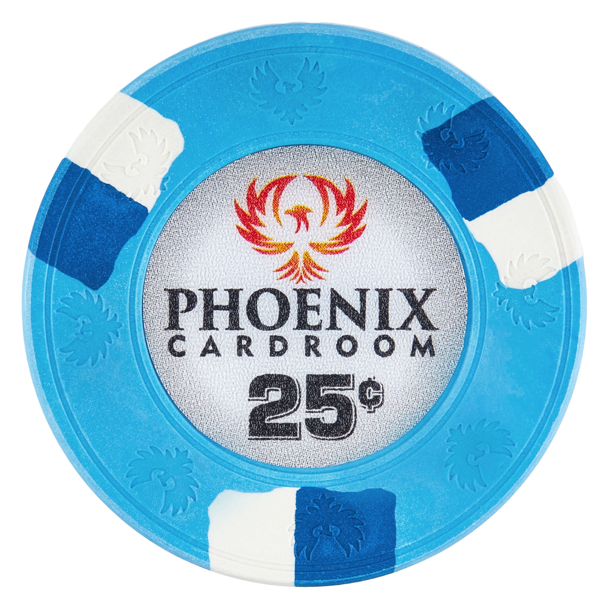 Phoenix 10-gram Real Clay Poker Chips (25-pack)