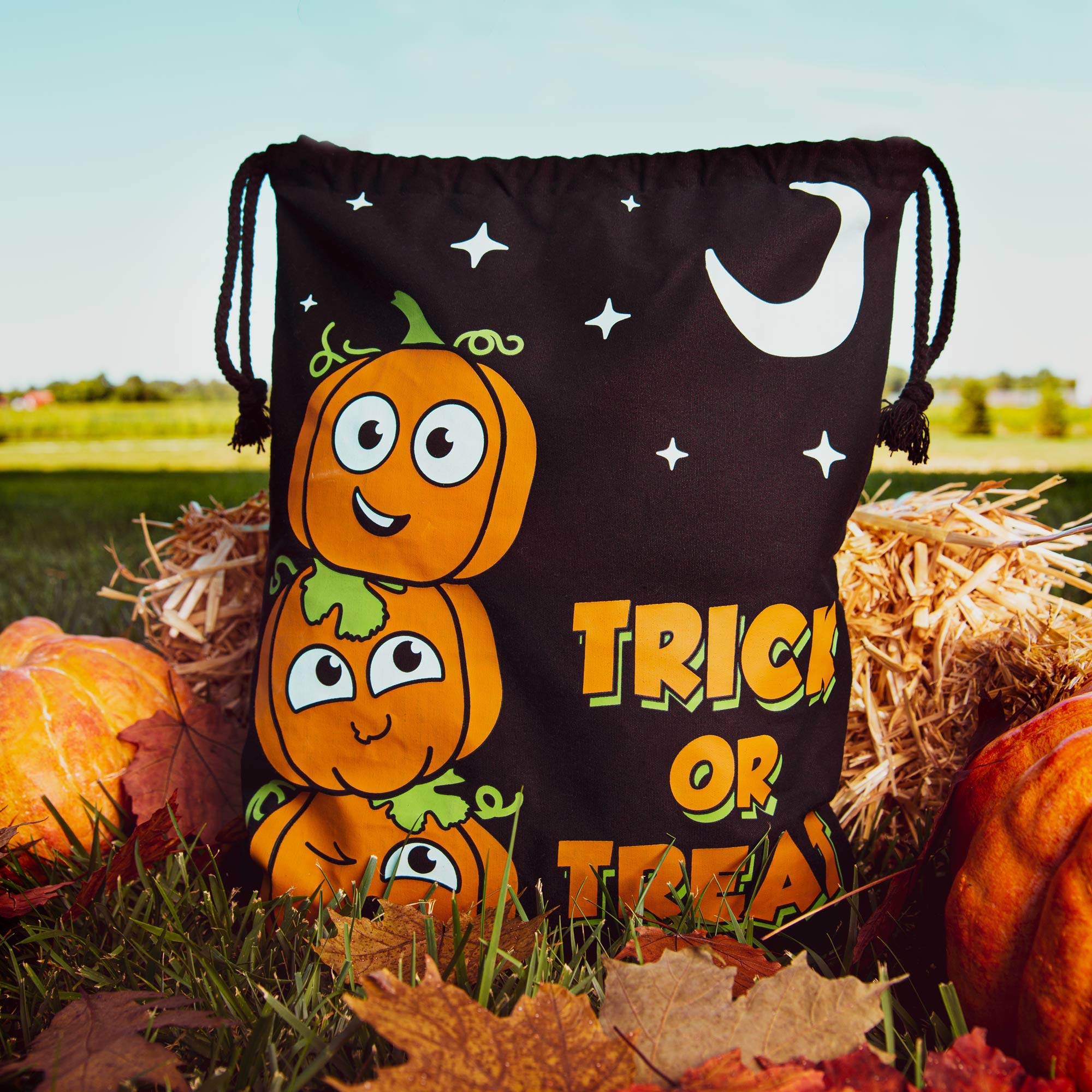 Trick or Treat Pumpkins Canvas Bag