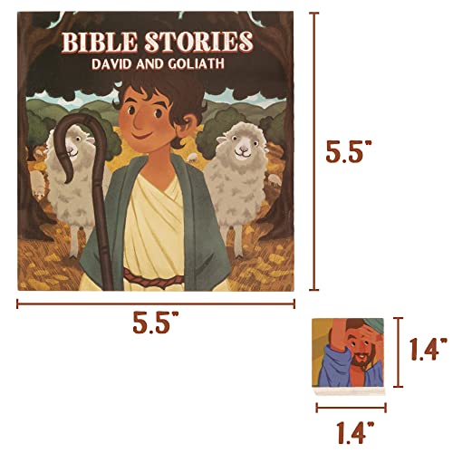 Bible Stories and Toddler Puzzles - David and Goliath