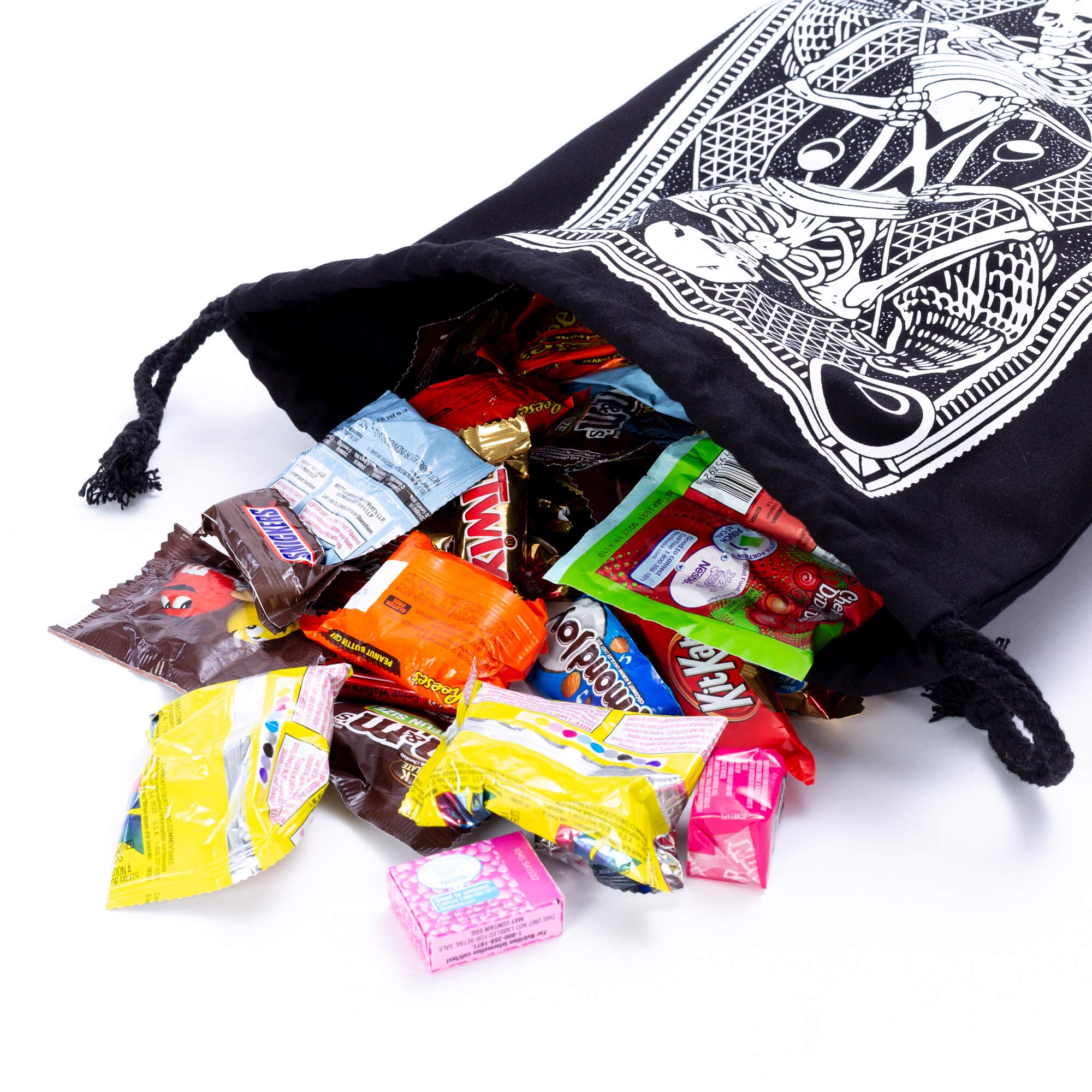 Sloth Canvas Trick or Treat Bag