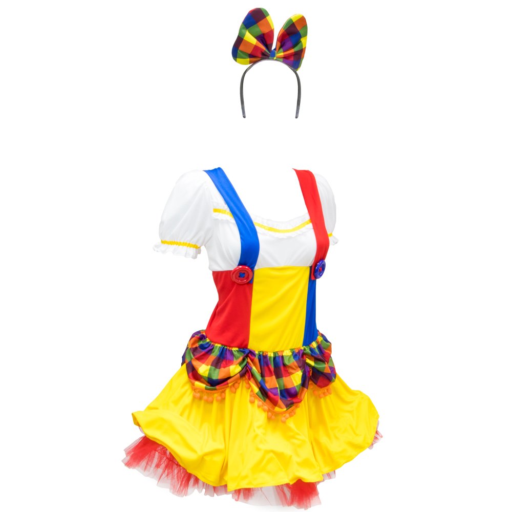 Women's Clown Adult Costume