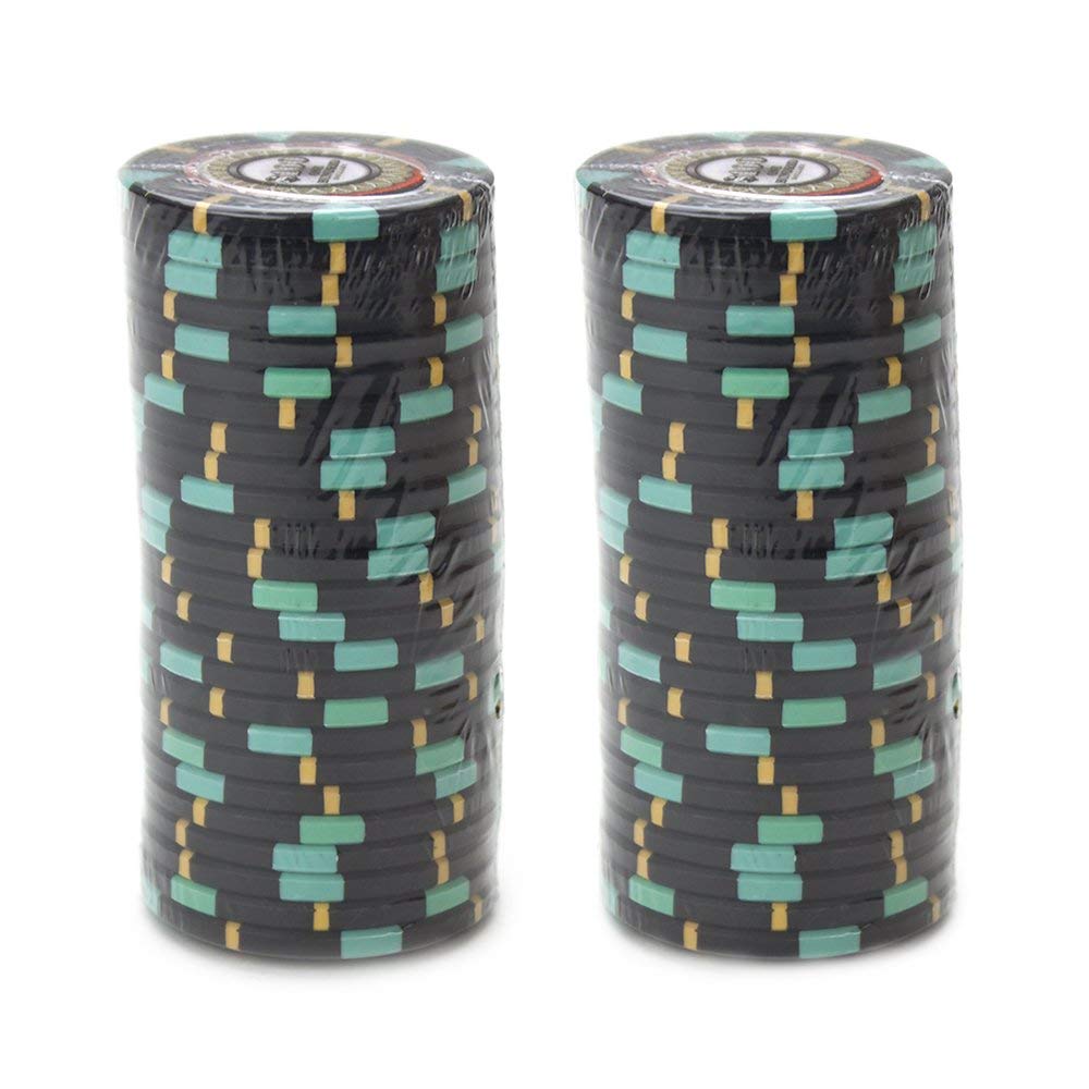 The Mint 13.5-gram Poker Chips (25-pack) - Clay Composite