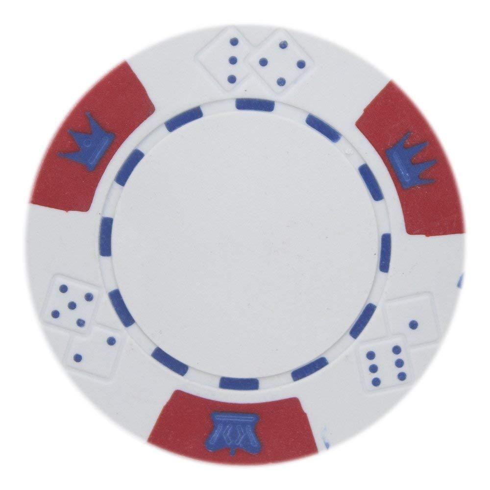 Crown & Dice 14-gram Poker Chips (25-pack)