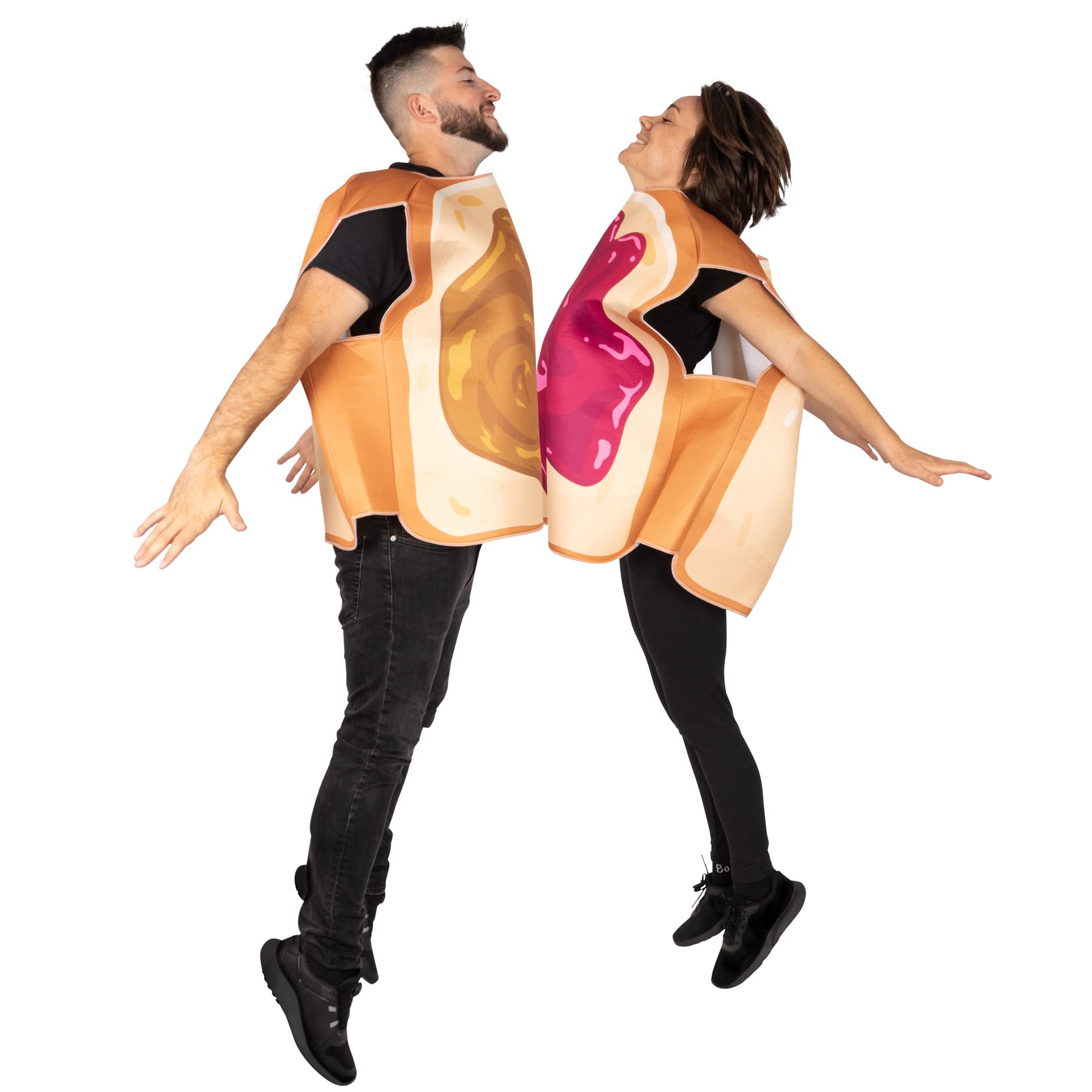 Peanut Butter & Jelly Couple's Costume