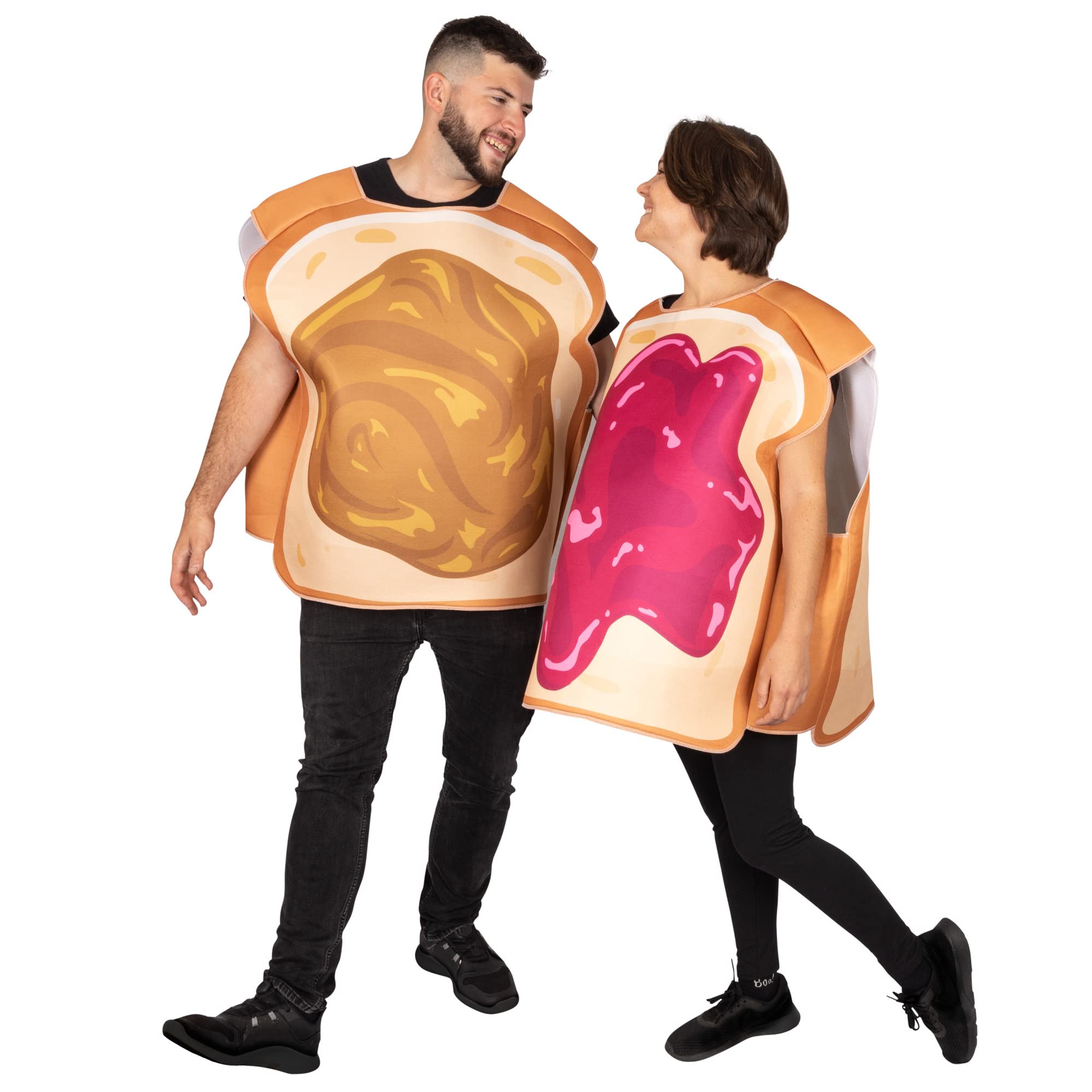 Peanut Butter & Jelly Couple's Costume